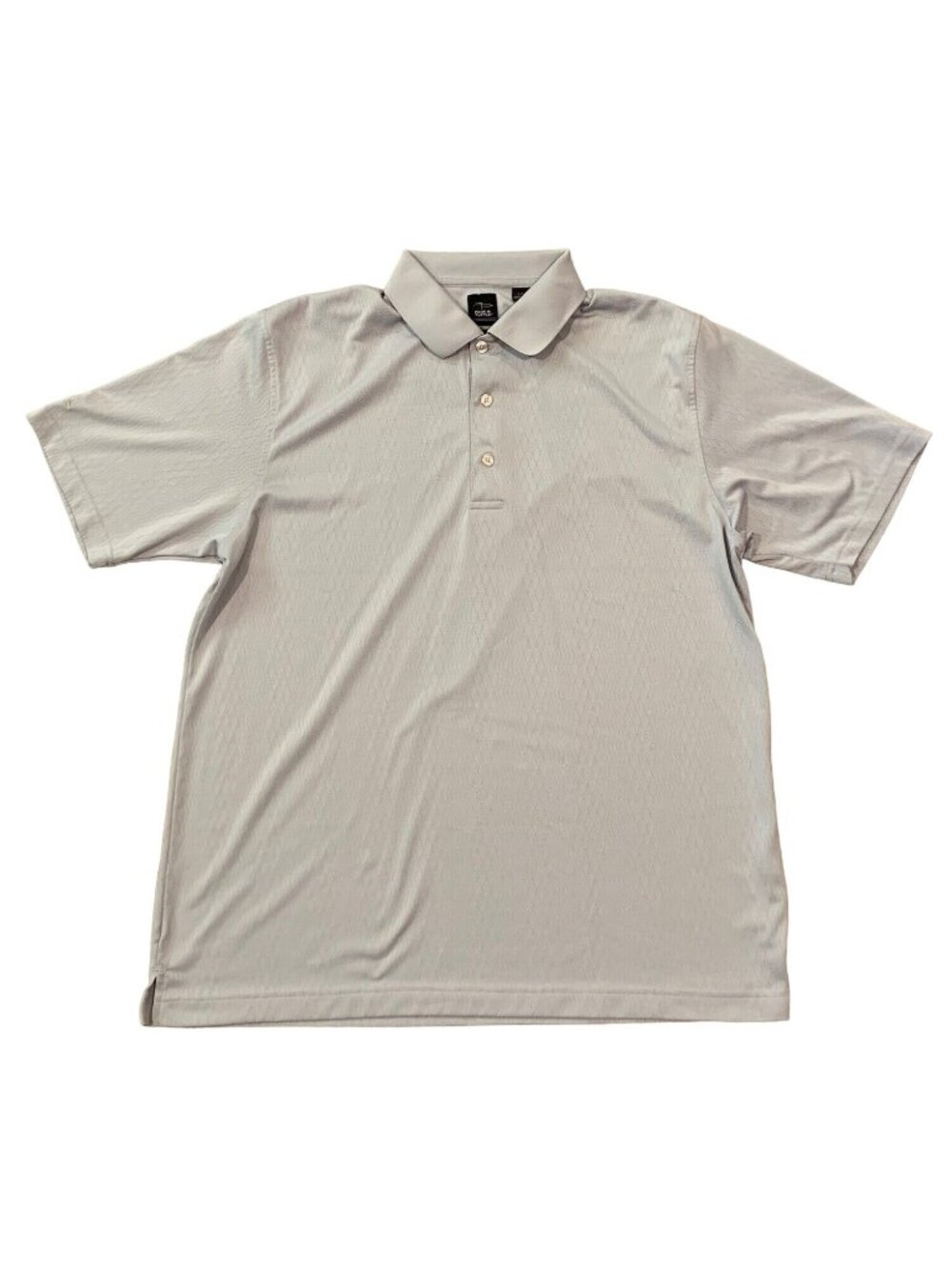 Page & Tuttle Cool Swing Polo Shirt Mens Size Large Gray Golf Short Sleeve